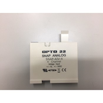 OPTO 22 SNAP-AIV-4 SNAP 4 Channel Analog Input Module
